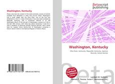 Capa do livro de Washington, Kentucky 