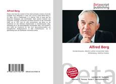 Capa do livro de Alfred Berg 