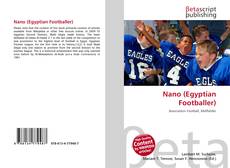 Capa do livro de Nano (Egyptian Footballer) 
