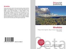 Capa do livro de Wrońsko 