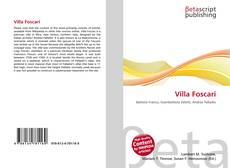 Capa do livro de Villa Foscari 