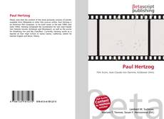 Capa do livro de Paul Hertzog 