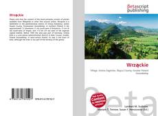Capa do livro de Wrząckie 