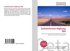 Bookcover of Saskatchewan Highway 966