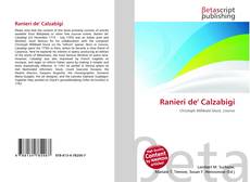 Bookcover of Ranieri de' Calzabigi