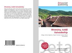 Bookcover of Wrzesiny, Łódź Voivodeship
