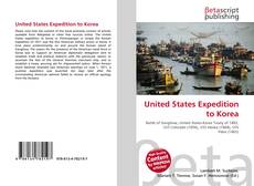 Capa do livro de United States Expedition to Korea 