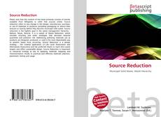 Capa do livro de Source Reduction 