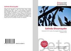 Capa do livro de Salinda Dissanayake 