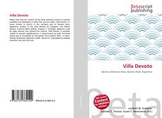 Capa do livro de Villa Devoto 