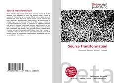 Portada del libro de Source Transformation