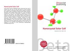 Обложка Nanocrystal Solar Cell