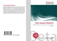 Capa do livro de Paul Jacques Malouin 