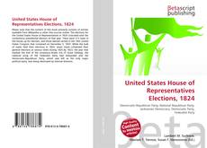 Capa do livro de United States House of Representatives Elections, 1824 