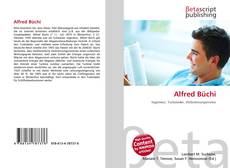 Copertina di Alfred Büchi