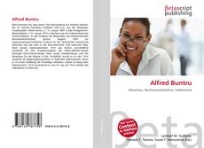 Portada del libro de Alfred Buntru