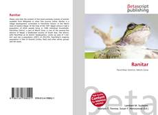 Capa do livro de Ranitar 