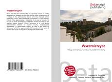 Capa do livro de Wszemierzyce 