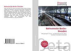 Capa do livro de Bahnstrecke Berlin–Dresden 