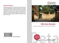 Capa do livro de Villa San Donato 
