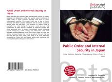 Capa do livro de Public Order and Internal Security in Japan 