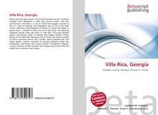 Bookcover of Villa Rica, Georgia