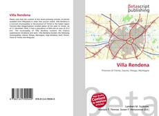 Bookcover of Villa Rendena