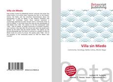 Bookcover of Villa sin Miedo