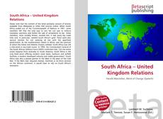 South Africa – United Kingdom Relations的封面