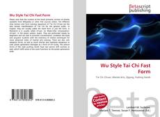 Wu Style Tai Chi Fast Form的封面