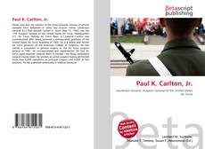 Buchcover von Paul K. Carlton, Jr.