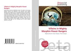 Capa do livro de Villains in Mighty Morphin Power Rangers 
