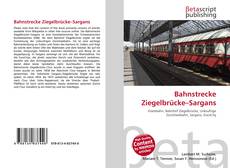 Couverture de Bahnstrecke Ziegelbrücke–Sargans