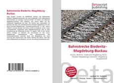 Portada del libro de Bahnstrecke Biederitz–Magdeburg-Buckau