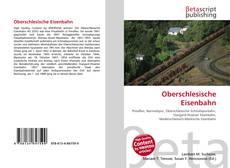 Capa do livro de Oberschlesische Eisenbahn 