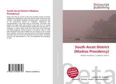 Portada del libro de South Arcot District (Madras Presidency)