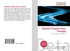 Raphael Chayyim Isaac Carregal的封面