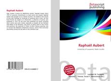 Buchcover von Raphaël Aubert