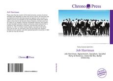 Job Harriman kitap kapağı