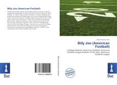 Portada del libro de Billy Joe (American Football)