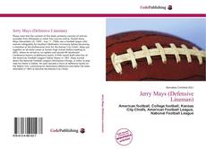 Bookcover of Jerry Mays (Defensive Lineman)