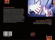 Buchcover von John Radford (Wine)