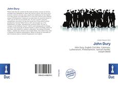 Capa do livro de John Dury 