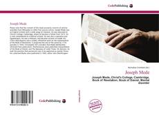 Bookcover of Joseph Mede