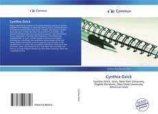 Bookcover of Cynthia Ozick
