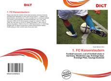 1. FC Kaiserslautern kitap kapağı