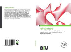 Buchcover von Jeff Van Note
