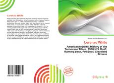 Bookcover of Lorenzo White