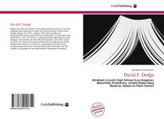 Bookcover of David F. Dodge