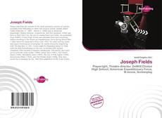 Capa do livro de Joseph Fields 